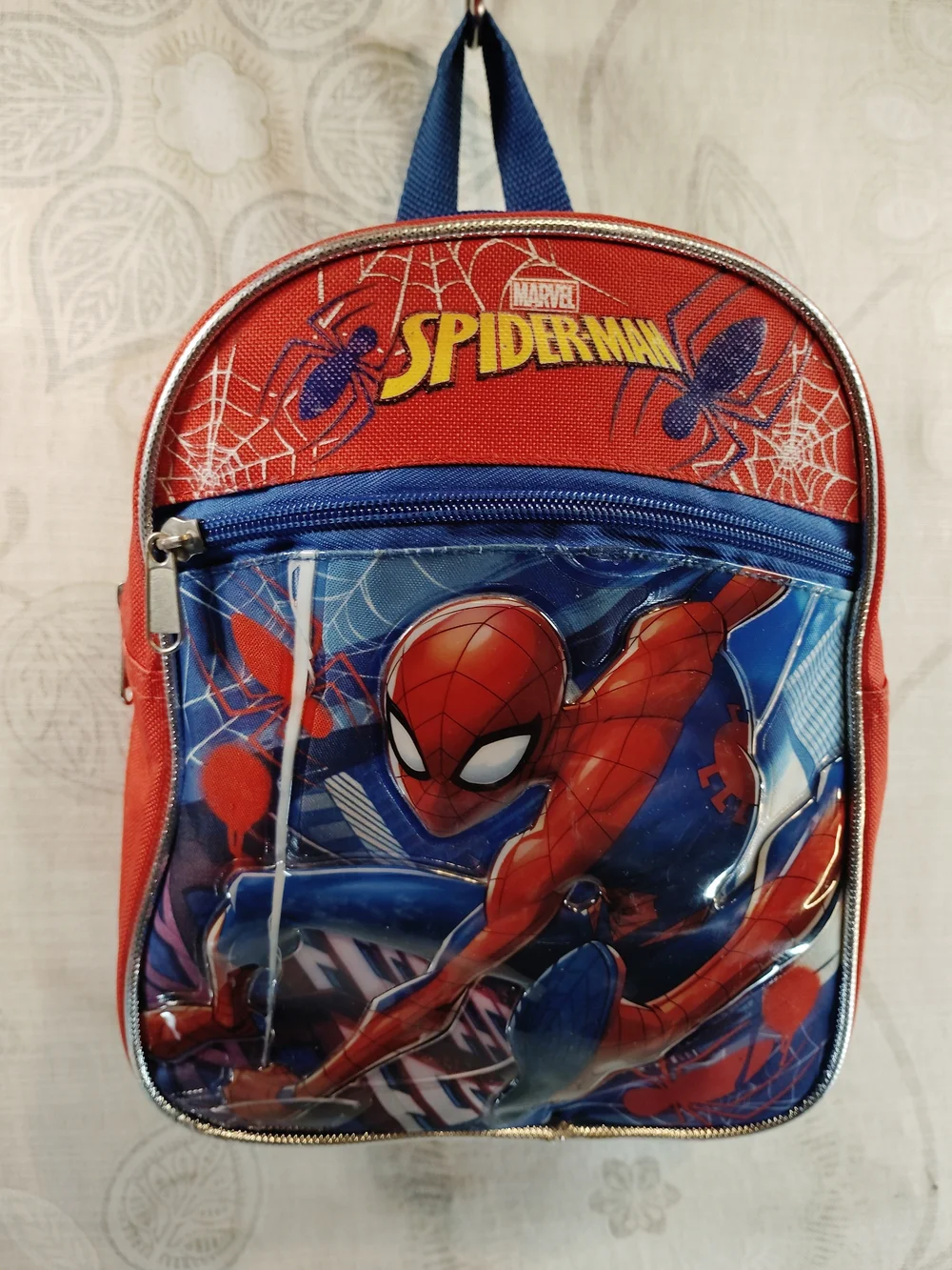 Marvel Spider-Man Kids Backpack - Red, Blue